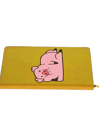Блокнот А5 Пухля Гравіті Фолз (Waddles Gravity Falls) Жовтий (92228-2626-SY) MobiPrint (257323442)