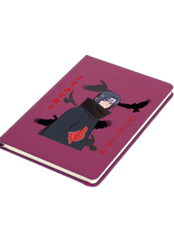 Блокнот А5 Итачи Учиха (Itachi Uchiha) Малиновый (92228-2821-FU) MobiPrint (257325025)