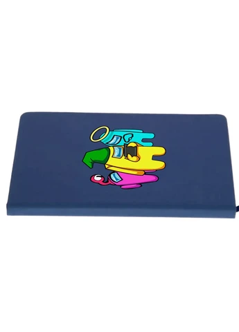 Блокнот А5 Амонг Ас (Among Us) Темно-синій (92228-2418-NB) MobiPrint (257326033)