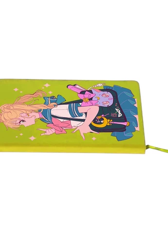 Блокнот А5 Сейлор Мун (Sailor Moon) Салатовий (92228-2910-LM) MobiPrint (257324793)