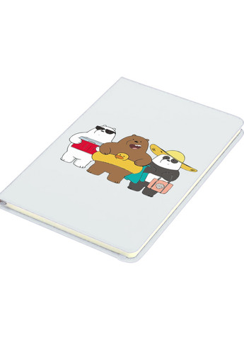 Блокнот А5 Вся правда про ведмедів (We Bare Bears) Білий (92228-2893-WT) MobiPrint (257324511)