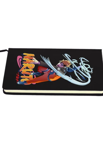 Блокнот А5 Наруто Узумаки (Naruto Uzumaki) Черный (92228-2814-BK) MobiPrint (257324999)