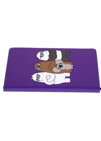 Блокнот А5 Вся правда о медведях (We Bare Bears) Фиолетовый (92228-2892-PU) MobiPrint (257326022)