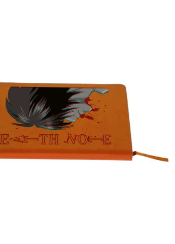 Блокнот А5 Ел Лоулайт Зошит смерті (L Death Note) Помаранчевий (92228-2824-OG) MobiPrint (257322765)