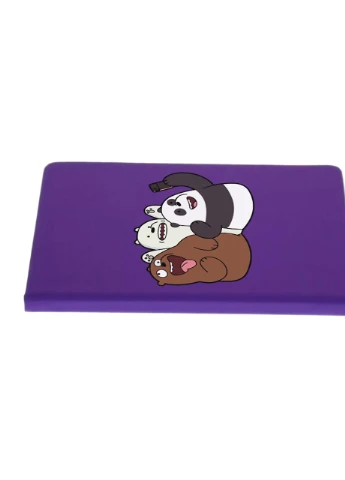 Блокнот А5 Вся правда о медведях (We Bare Bears) Фиолетовый (92228-2665-PU) MobiPrint (257323402)