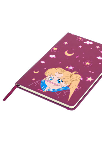 Блокнот А5 Сейлор Мун (Sailor Moon) Малиновый (92228-2912-FU) MobiPrint (257328958)