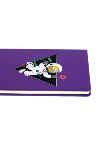 Блокнот А5 Гомер Сімпсони Фіолетовий (92228-2044-PU) MobiPrint (257326286)