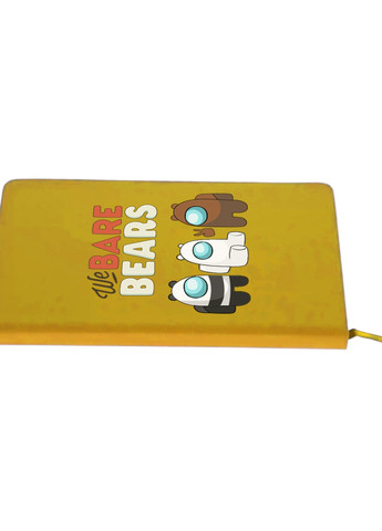 Блокнот А5 Вся правда о медведях (We Bare Bears) Желтый (92228-2668-SY) MobiPrint (257326467)