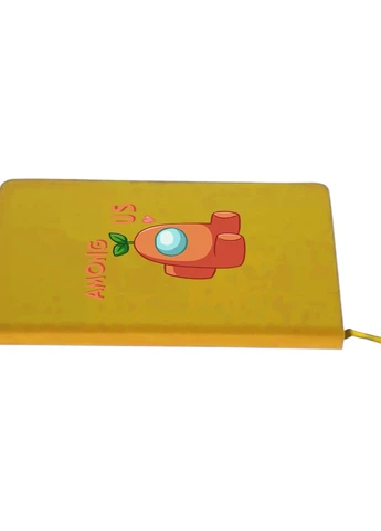 Блокнот А5 Амонг Ас (Among Us) Жовтий (92228-2410-SY) MobiPrint (257326151)
