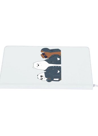 Блокнот А5 Вся правда о медведях (We Bare Bears) Белый (92228-2895-WT) MobiPrint (257324868)