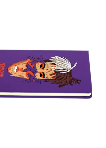 Блокнот А5 Экс-экс-экс Тентасьон (XXXTentacion) Фиолетовый (92228-2636-PU) MobiPrint (257325224)