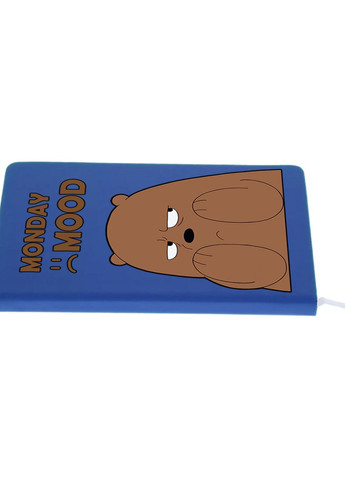Блокнот А5 Вся правда про ведмедів (We Bare Bears) Світло-блакитний (92228-2900-SK) MobiPrint (257328084)