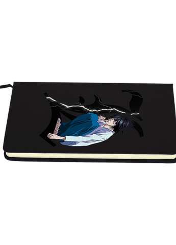 Блокнот А5 Ел Лоулайт Зошит смерті (L Death Note) Чорний (92228-2826-BK) MobiPrint (257326099)