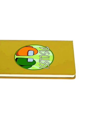 Блокнот А5 Амонг Ас (Among U Амонг Ас Зелений) Жовтий (92228-2588-SY) MobiPrint (257325537)