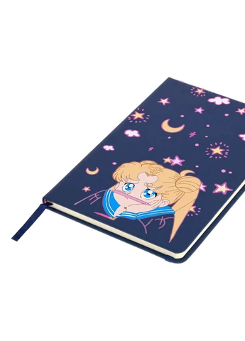 Блокнот А5 Сейлор Мун (Sailor Moon) Темно-синий (92228-2912-NB) MobiPrint (257321602)