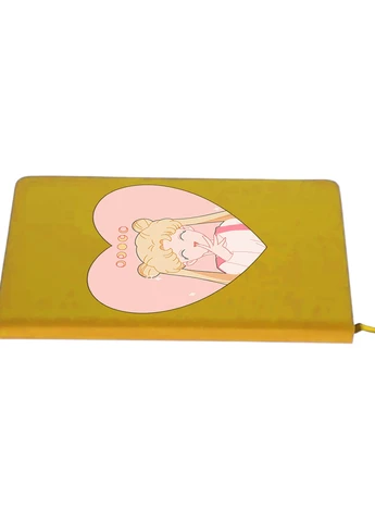 Блокнот А5 Місяць Кішки Сейлор Мун (anime Sailor Moon Cats) Жовтий (92228-2922-SY) MobiPrint (257324674)