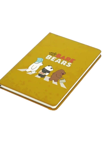 Блокнот А5 Вся правда о медведях (We Bare Bears) Желтый (92228-2666-SY) MobiPrint (257327219)