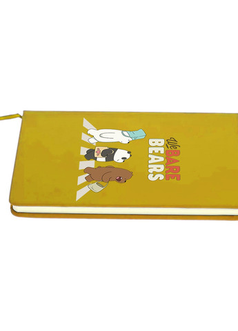 Блокнот А5 Вся правда о медведях (We Bare Bears) Желтый (92228-2666-SY) MobiPrint (257327219)