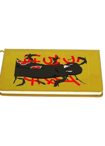 Блокнот А5 Ітачі Учіха (Itachi Uchiha) Жовтий (92228-2817-SY) MobiPrint (257323843)
