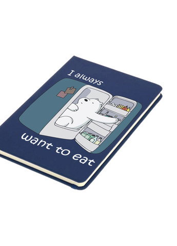 Блокнот А5 Вся правда о медведях (We Bare Bears) Темно-синий (92228-2907-NB) MobiPrint (257325346)