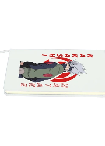 Блокнот А5 Хатакэ Какаши (Hatake Kakashi) Белый (92228-2820-WT) MobiPrint (257328002)