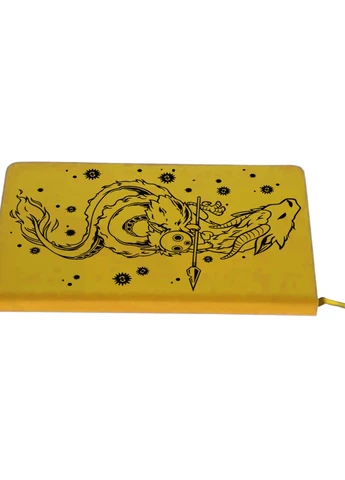 Блокнот А5 Хаку Віднесені привидами (Spirited Away) Жовтий (92228-2833-SY) MobiPrint (257322039)