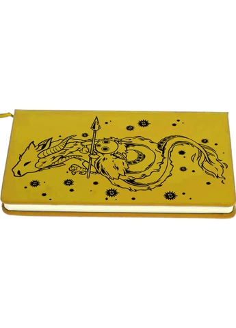 Блокнот А5 Хаку Віднесені привидами (Spirited Away) Жовтий (92228-2833-SY) MobiPrint (257322039)