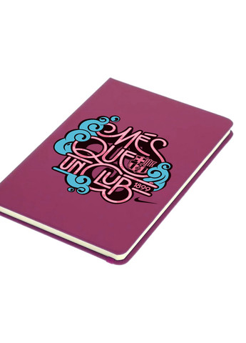 Блокнот А5 Футбольний арт Малиновий (92228-2035-FU) MobiPrint (257324652)