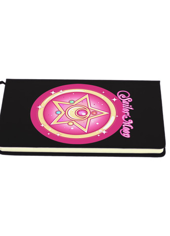 Блокнот А5 Сейлор Мун (Sailor Moon) Черный (92228-2918-BK) MobiPrint (257325761)