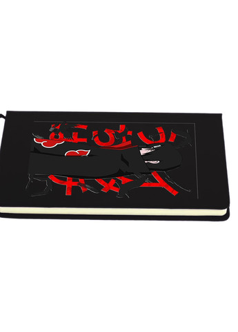 Блокнот А5 Итачи Учиха (Itachi Uchiha) Черный (92228-2817-BK) MobiPrint (257323708)
