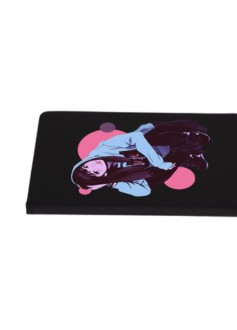 Блокнот А5 Девушка (Girl) Черный (92228-2836-BK) MobiPrint (257322899)