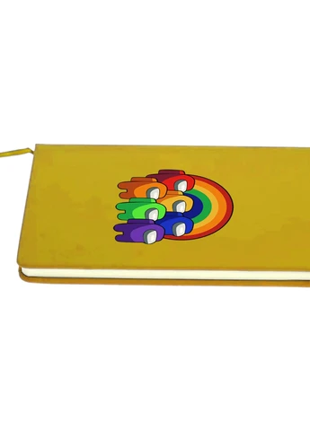 Блокнот А5 Амонг Ас (Among Us) Желтый (92228-2595-SY) MobiPrint (257325810)