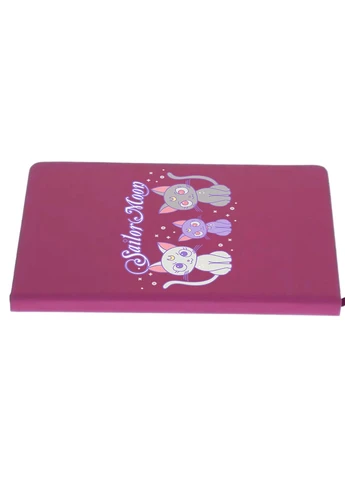 Блокнот А5 Луна Кошки Сейлор Мун (anime Sailor Moon Cats) Малиновый (92228-2920-FU) MobiPrint (257324375)