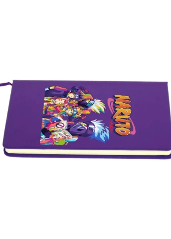 Блокнот А5 Наруто (Naruto) Фиолетовый (92228-3336-PU) MobiPrint (257321736)