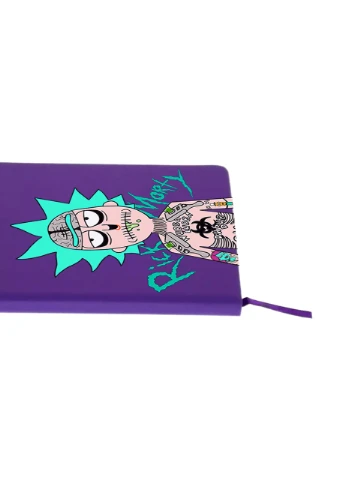 Блокнот А5 Морті Сміт Рік та Морті (Morty Smith Rick and Morty) Фіолетовий (92228-2930-PU) MobiPrint (257322124)