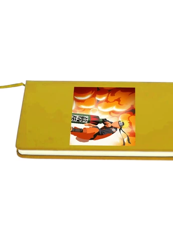 Блокнот А5 Наруто Узумакі (Naruto Uzumaki) Жовтий (92228-3112-SY) MobiPrint (257323863)