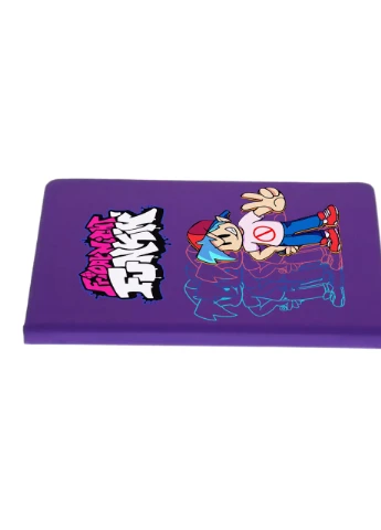 Блокнот А5 Фрайдей Найт Фанкін (Friday Night Funkin) Фіолетовий (92228-3332-PU) MobiPrint (257326863)