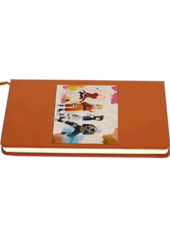 Блокнот А5 Наруто (Naruto) Оранжевый (92228-3079-OG) MobiPrint (257323608)