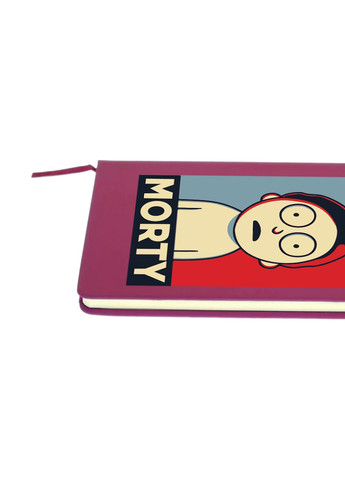 Блокнот А5 Рік Санчез Рік та Морті (Rick Sanchez Rick and Morty) Малиновий (92228-2931-FU) MobiPrint (257322112)