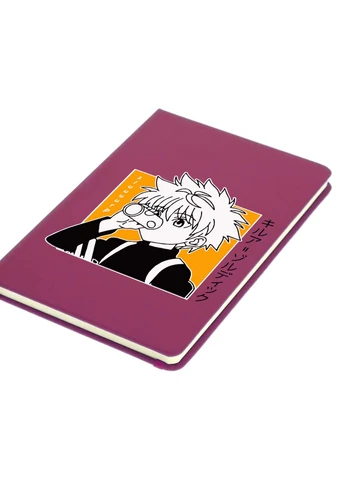 Блокнот А5 Кіллуа Золдік (Killua Zoldyck Hunter X Hunter) Малиновий (92228-3341-FU) MobiPrint (257323611)