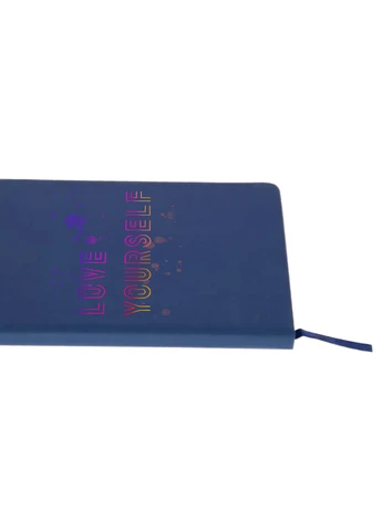 Блокнот А5 БТС Love yourself (BTS) Темно-синий (92228-3276-NB) MobiPrint (257324850)