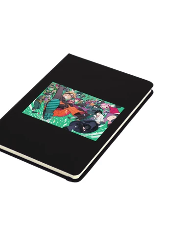Блокнот А5 Наруто (Naruto) Чорний (92228-3091-BK) MobiPrint (257328303)
