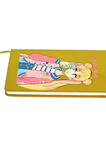 Блокнот А5 Сейлор Мун (Sailor Moon) Жовтий (92228-2924-SY) MobiPrint (257322255)