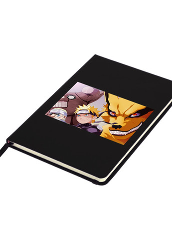 Блокнот А5 Наруто (Naruto) Чорний (92228-3095-BK) MobiPrint (257321970)