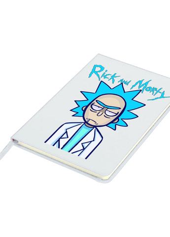 Блокнот А5 Рик Санчез и Морти Смит Рик и Морти (Rick and Morty) Белый (92228-2938-WT) MobiPrint (257326684)