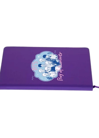 Блокнот А5 БТС (BTS) Фиолетовый (92228-3266-PU) MobiPrint (257323696)