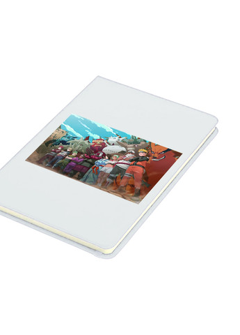 Блокнот А5 Наруто (Naruto) Білий (92228-3104-WT) MobiPrint (257323545)