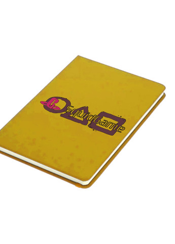 Блокнот А5 Игра в кальмара (PlayStation Squid Game) Желтый (92228-3369-SY) MobiPrint (257327185)