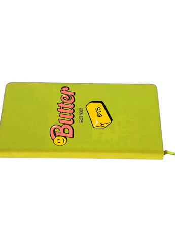 Блокнот А5 Butter БТС (BTS) Салатовый (92228-3257-LM) MobiPrint (257322118)