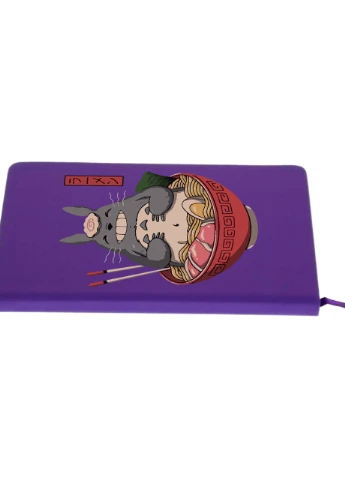 Блокнот А5 Мій сусід Тоторо (My Neighbor Totoro) Фіолетовий (92228-3342-PU) MobiPrint (257326675)